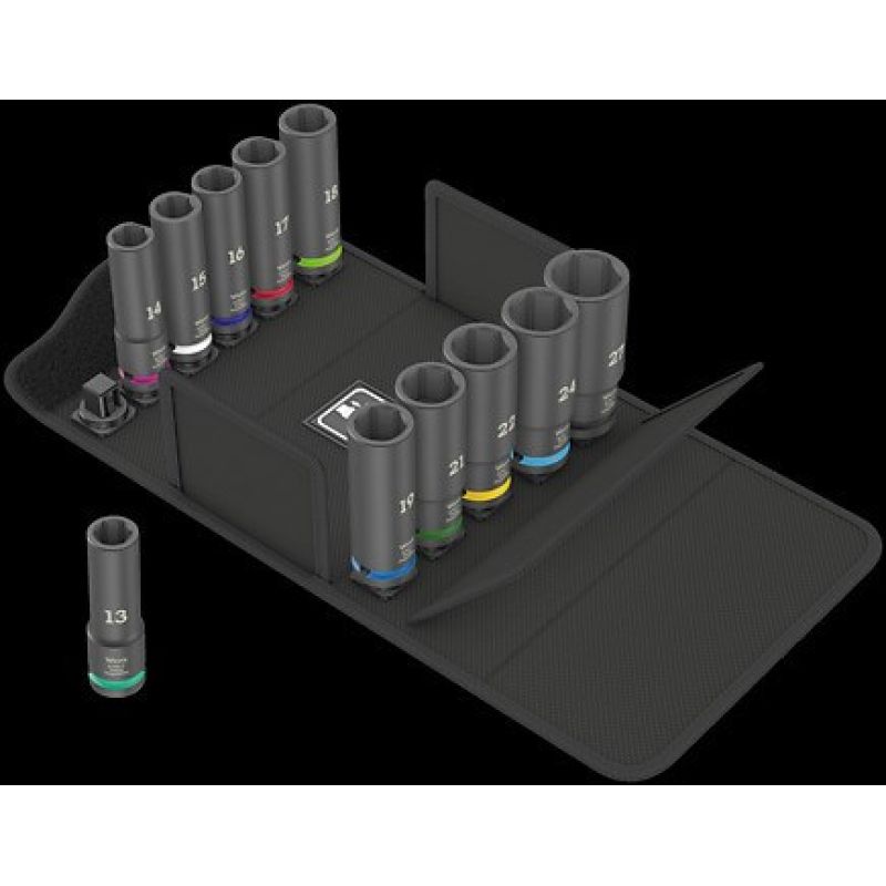 2. Impaktor DEEP Set 1 socket wrench set, 11 pieces