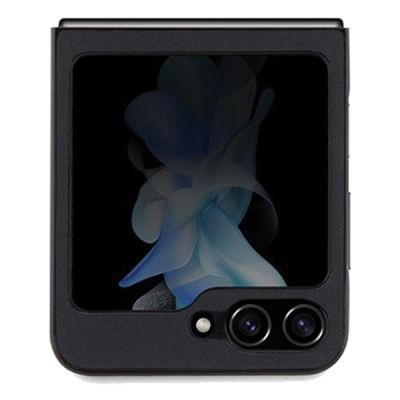 3. BMW Leather Hot Stamp case for Samsung Galaxy Z Flip 5 - black