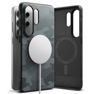 Ringke Onyx Magsafe Case for Samsung Galaxy S26 Ultra - Black and Gray