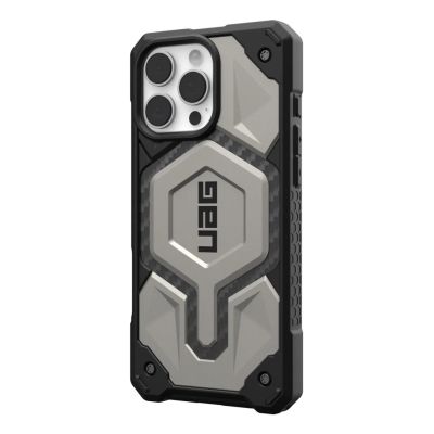 3. UAG Monarch Pro Protective Case for iPhone 16 Pro Max Compatible with MagSafe (Titanium)