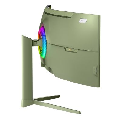 4. Arozzi Nova 49” Curved Computer Monitor 124.5 cm (49") 5120 x 1440 px Dual QHD LED Green