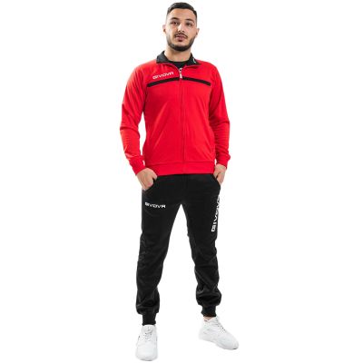 7. Givova Tuta Givova One M TT012 1210 tracksuit red/black