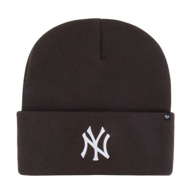 New York Yankees Brown Beanie B-HYMKR17ACE-BWH 15121348
