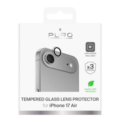 2. Puro Individual Tempered Glass Lens Screen Protector for iPhone 17 Air