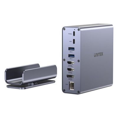 3. Unitek DisplayLink 4K Universal Docking Station x3