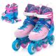 7. Meteor Roller Skates S 30-33 Loky Pink/Blue