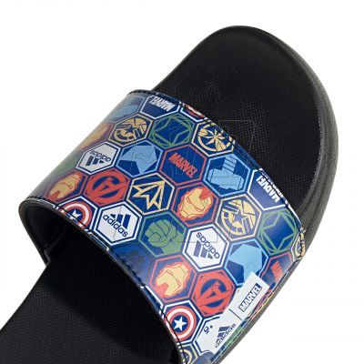 4. Adidas Adilette Comfort Avengers Jr ID5238 flip-flops
