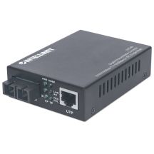 INTELLINET Single-Mode Gigabit Ethernet Media Converter 507349