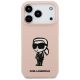 3. Karl Lagerfeld Silicone Karl Sketch & Logo MagSafe Case for iPhone 17 Pro Max - Pink