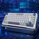 5. Inca IKG-455 Gaming Keyboard USB + RF Wireless + Bluetooth QWERTY German White