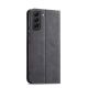12. Magnet Fancy Case Case for Samsung Galaxy S22 + (S22 Plus) Pouch Wallet Card Holder Black