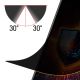 6. Privacy film matte 3mk Silky Matt Privacy for Samsung Galaxy S24 Ultra