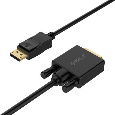 2. Orico XD-DTD DisplayPort to DVI 4K Cable 2m - Black