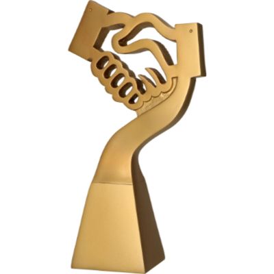 4. Cast figurine - congratulations