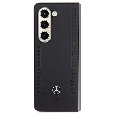 2. Mercedes Leather Urban case for Samsung Galaxy Z Fold 5 - black