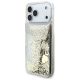 2. Guess Liq. Glitter 4 Charms Case for iPhone 17 Pro Max - Gold
