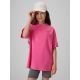 Girls' loose plain T-shirt 4F 4FJRSS26TTSHF3984-54S