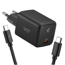 Spigen EE451EU Essential USB-C 45W Wall Charger - Black
