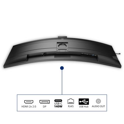 40. Philips 49B2U6900CH/00 computer monitor 124 cm (48.8") 5120 x 1440 px Dual QHD LCD Black