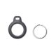 5. Tech-Protect Rough Case for Apple AirTag with Ring - Black
