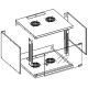 4. TECHLY WALL-HUNG CABINET ECO 19 6U/450MM ASSEMBLED C