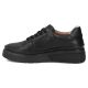 3. Women's leather wedge shoes, black Filippo DP8326