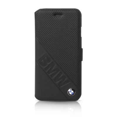 BMW Signature Leather Booktype Case for Sony Z5 - Black
