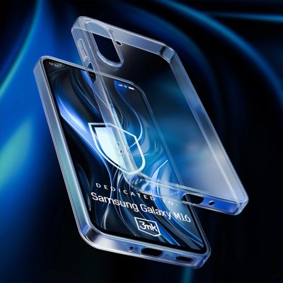 8. 3mk Clear Case for Samsung Galaxy M16 5G - transparent