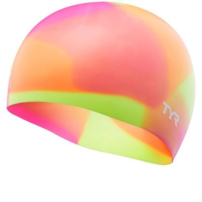 TYR Junior tiedye swim cap one size