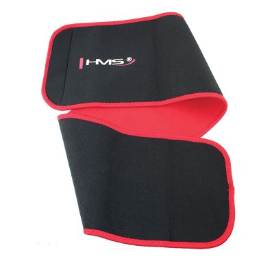 18. MAGNETIC HULA HOP SET BLACK HHM15 WITH HMS COUNTER + SLIMMING BELT BR163 RED