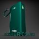 5. Powerbank SBS 10000 mAh 20W with built-in USB-C cable and digital display - green