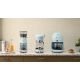 7. SMEG coffee machine model DCF02PBEU pastel blue