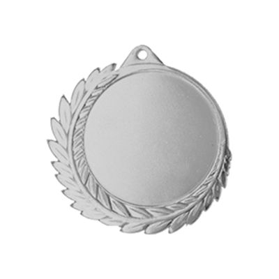 General Silver Medal with Space for a 50 mm Emblem – Steel Medal