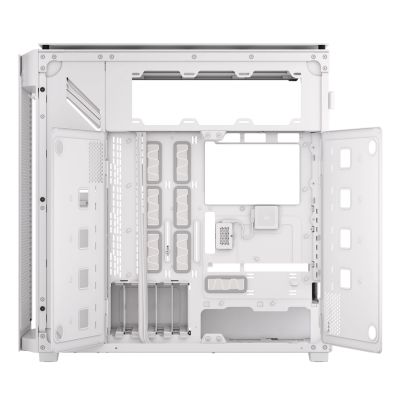 4. Corsair Super-Tower 9000D iCUE LINK AIRFLOW TP case (White)