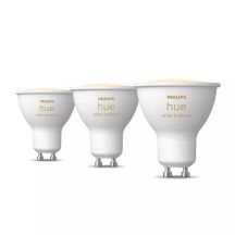 Philips Hue White Ambiance smart GU10 spotlight (3-pack)