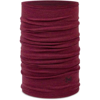 2. BUFF MERINO MIDWEIGHT MELANGE TIBETAN RED bandana