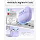 6. ESR Pulse HaloLock MagSafe Case for Apple AirPods 4 / 5 - purple