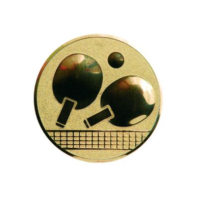 3. Gold Aluminum Insert – Table Tennis
