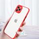 11. Milky Case silicone flexible translucent case for Samsung Galaxy S21 Ultra 5G red