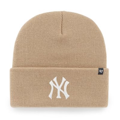 New York Yankees Beanie, Beige B-HYMKR17ACE-KHB 15121347