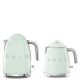 40. SMEG kettle model KLF05PGEU mini 0.8L pastelgreen