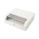 36. Wall-mounted cabinet NWS 19" Slim Line 3HE rotierbar, 2HE fix, 145x500x475 mm, color gray (RAL 7035)