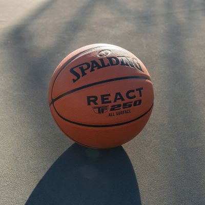 12. Spalding React TF-250 76802Z Basketball
