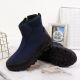 10. Waterproof navy blue DK winter snow boots