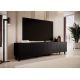 3. TV cabinet BARI 200x42x52 black matt