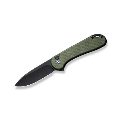 CIVIVI Button Lock Elementum II G10 OD Green Knife