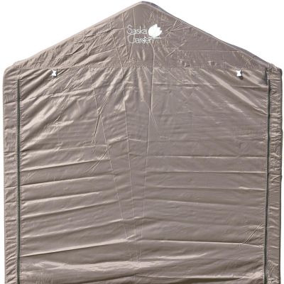 3. GARDEN GARAGE PAVILION 1.57x2.19x1.7M GRAY SASKA GARDEN