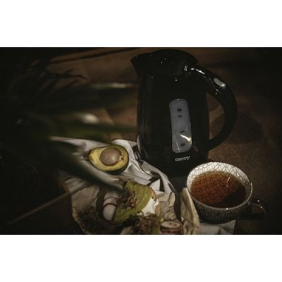 9. Adler CR 1255b Electric Kettle (2000 W, 1.7 l; black)
