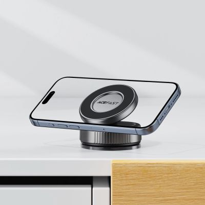 7. Acefast E27 Magnetic Dashboard/Windshield Suction Cup Holder - Black