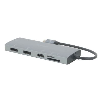 2. Mobilis 020028 Wired Docking Station USB 3.2 Gen 1 (3.1 Gen 1) Type-C Gray